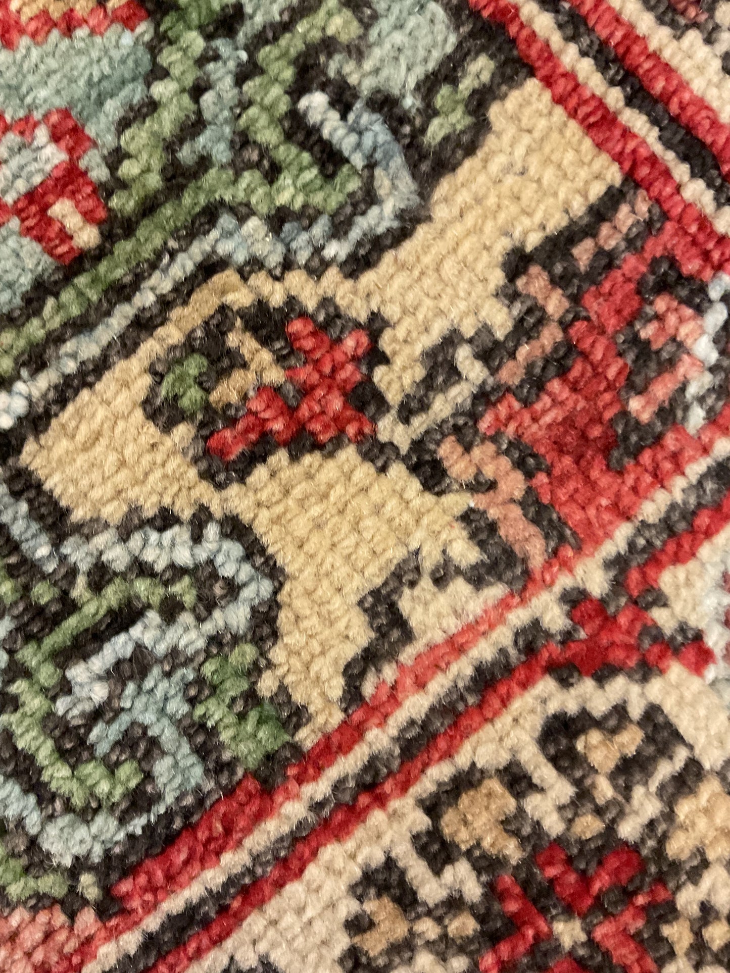 Indian Heriz - 2.6x8.0 - 64253