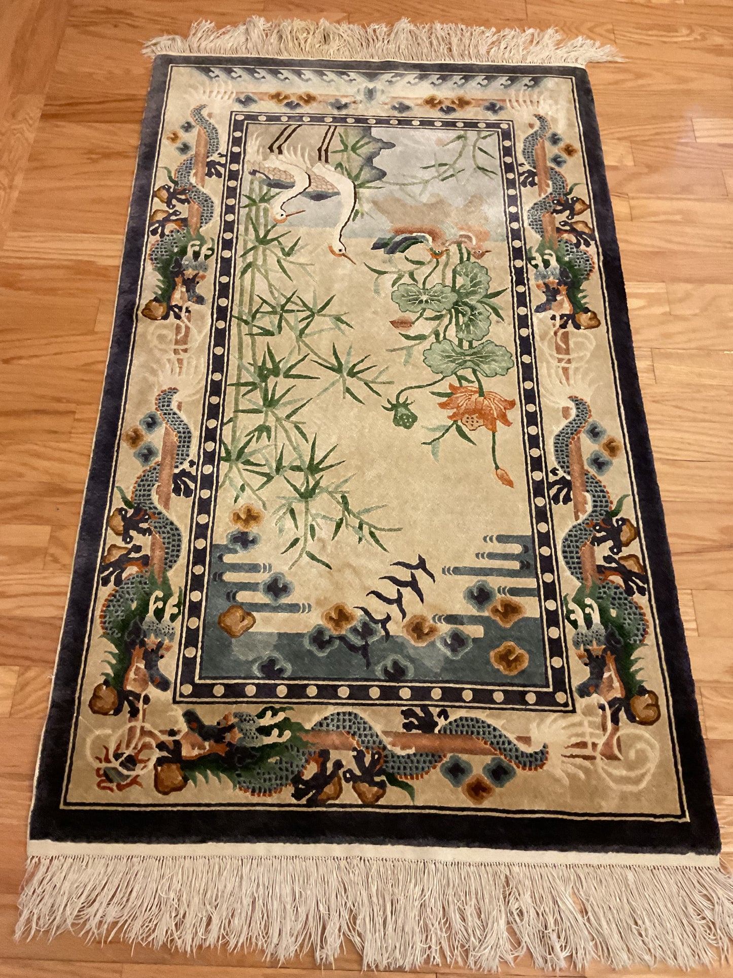 Chinese Deco Silk - 3.1x5.2 - 11432HASH