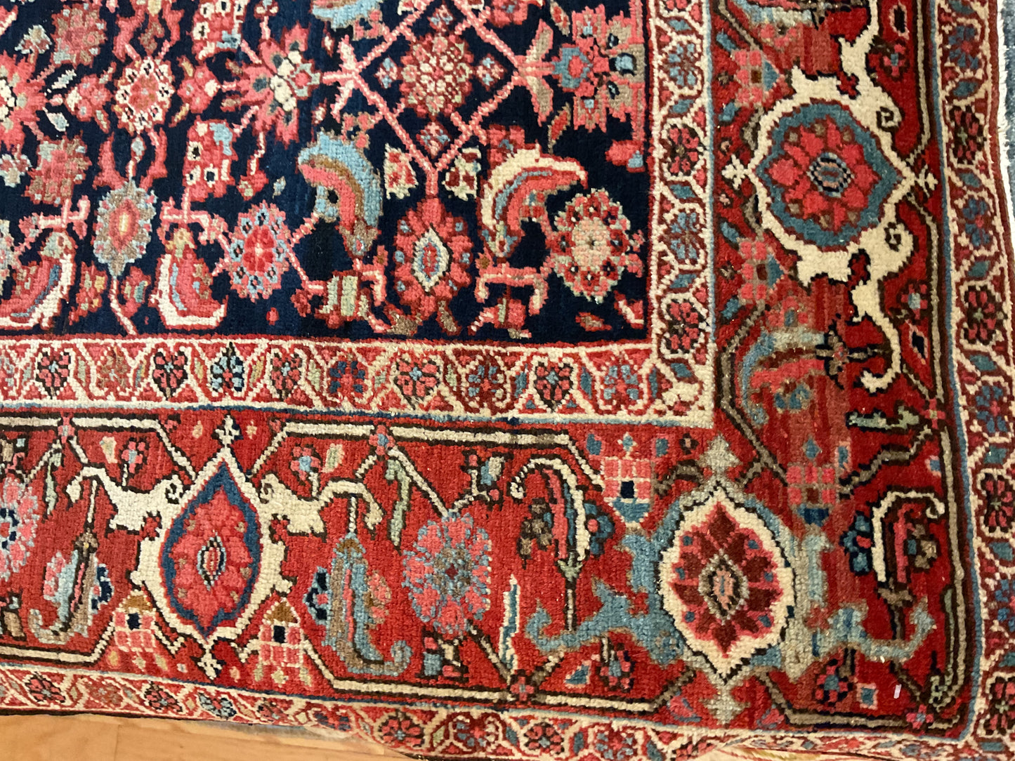 Persian Heriz - 9.5x11.8 - 113433