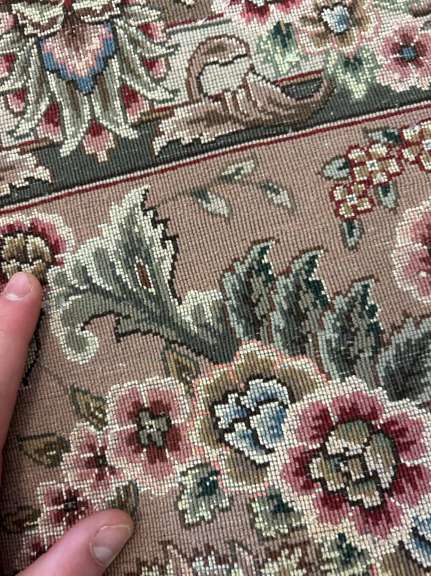 Sino Tabriz W/silk - 7.11x10.0 - E3360