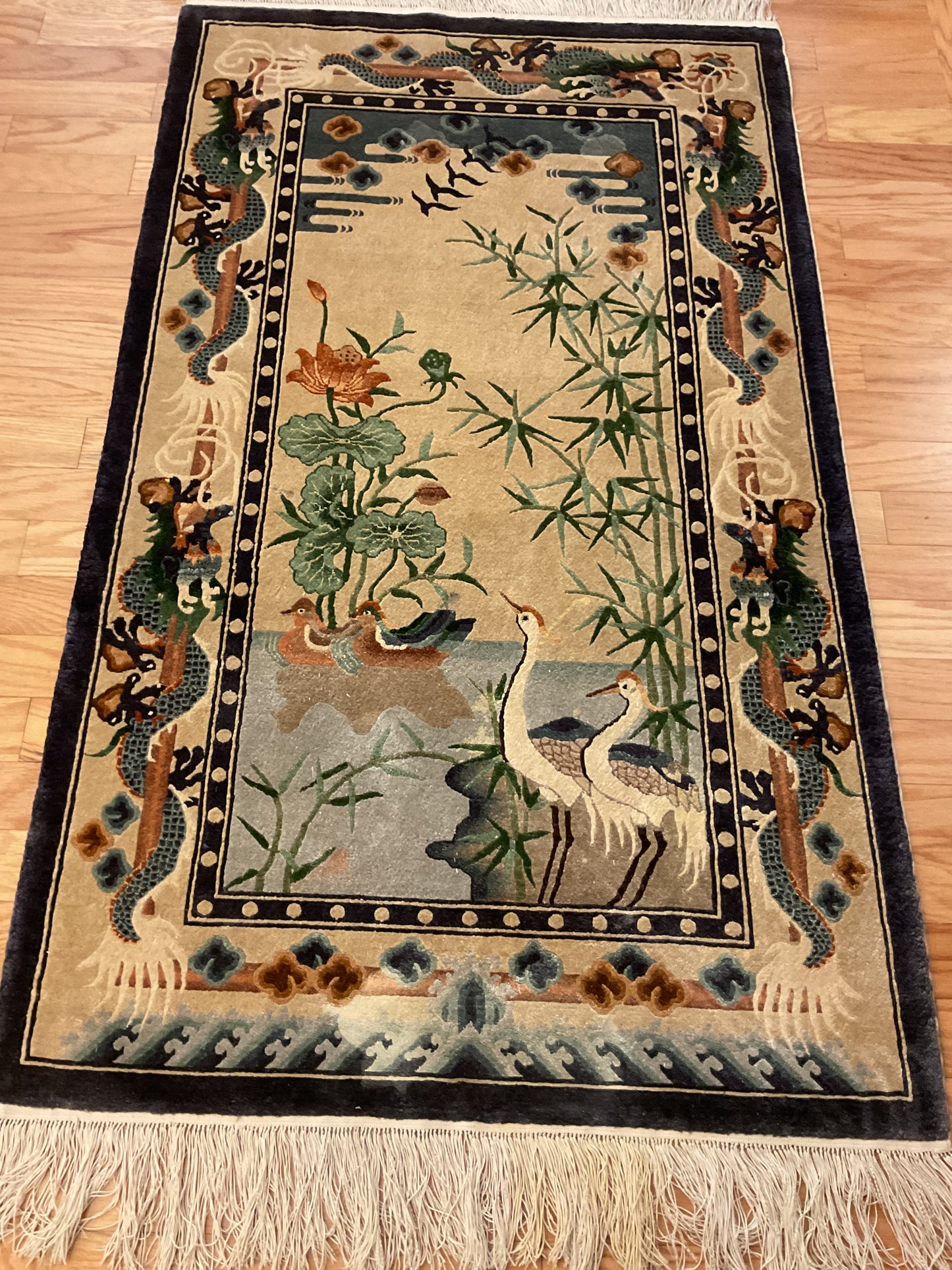 Chinese Deco Silk - 3.1x5.2 - 11432HASH
