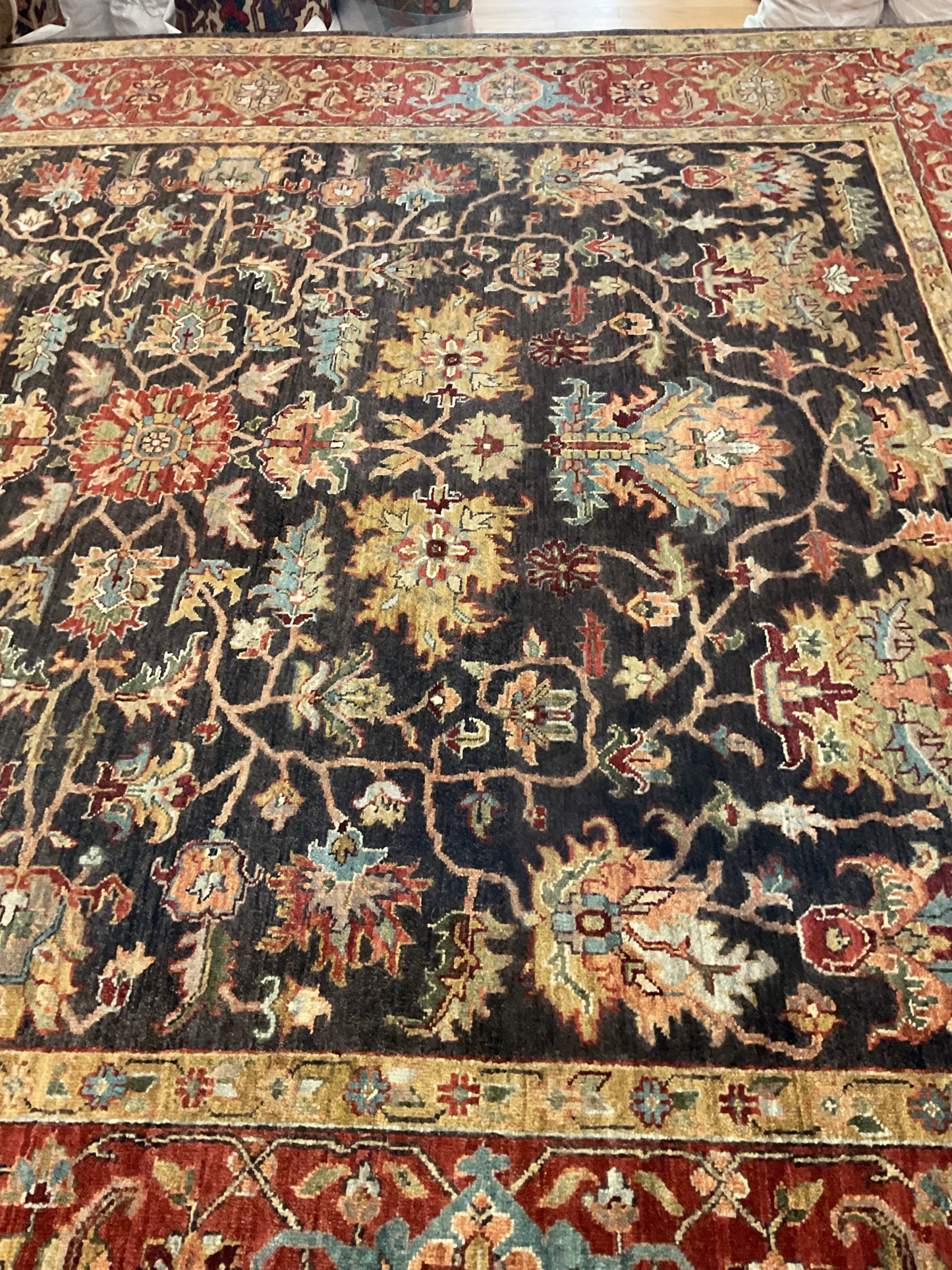 Indian Heriz - 8.0x9.9 - P6022