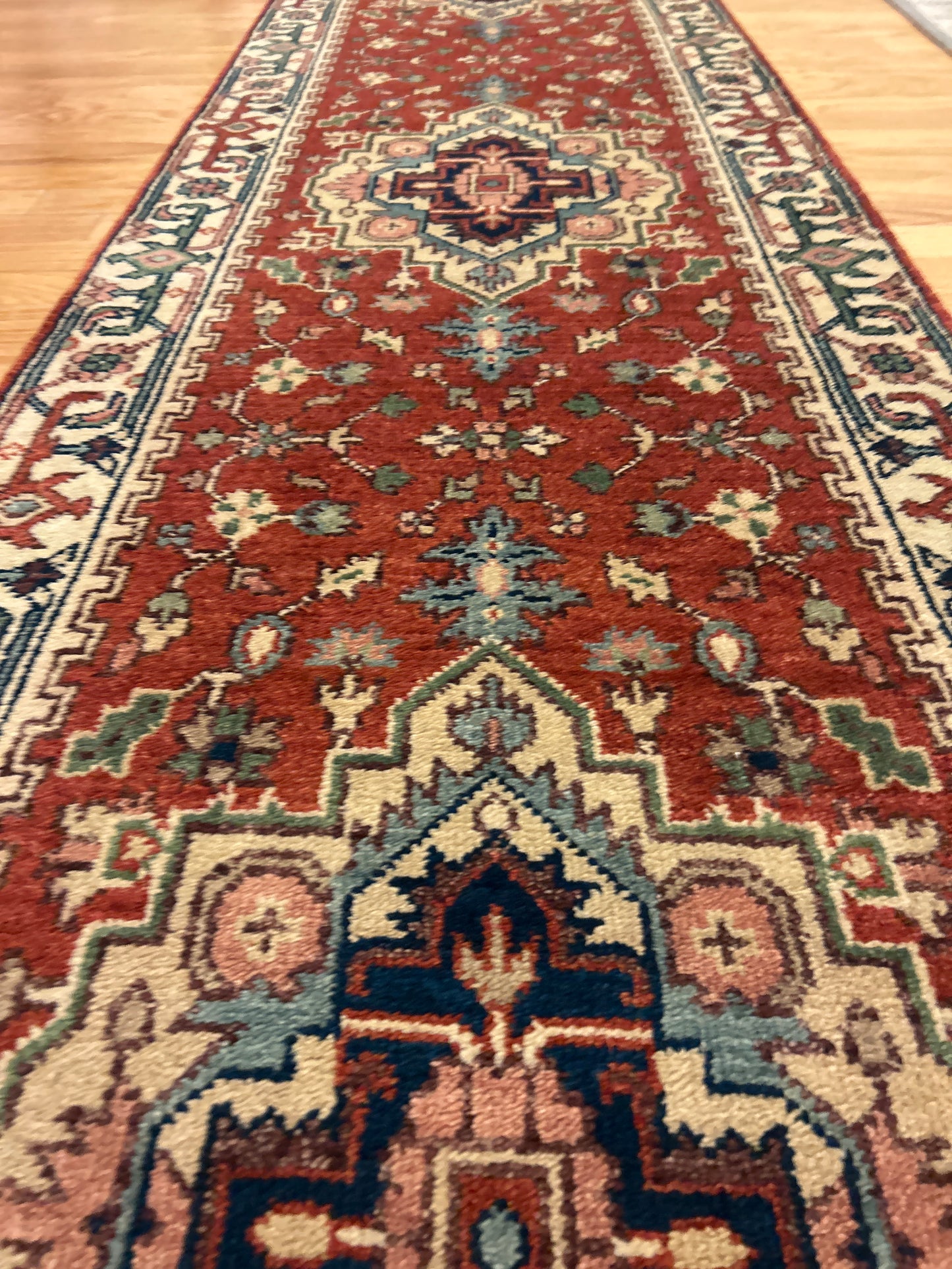 Indian Heriz - 2.7x21.8 - 5982