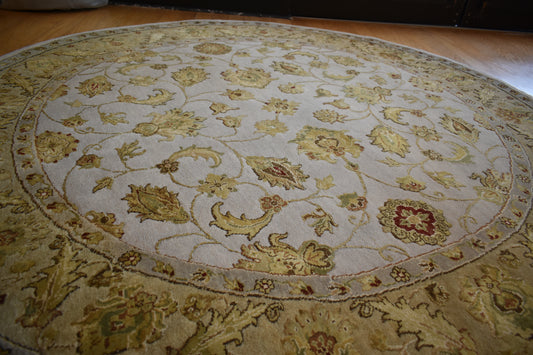 Indian Agra Jaipur W/silk - 5.10x5.11 - 68266