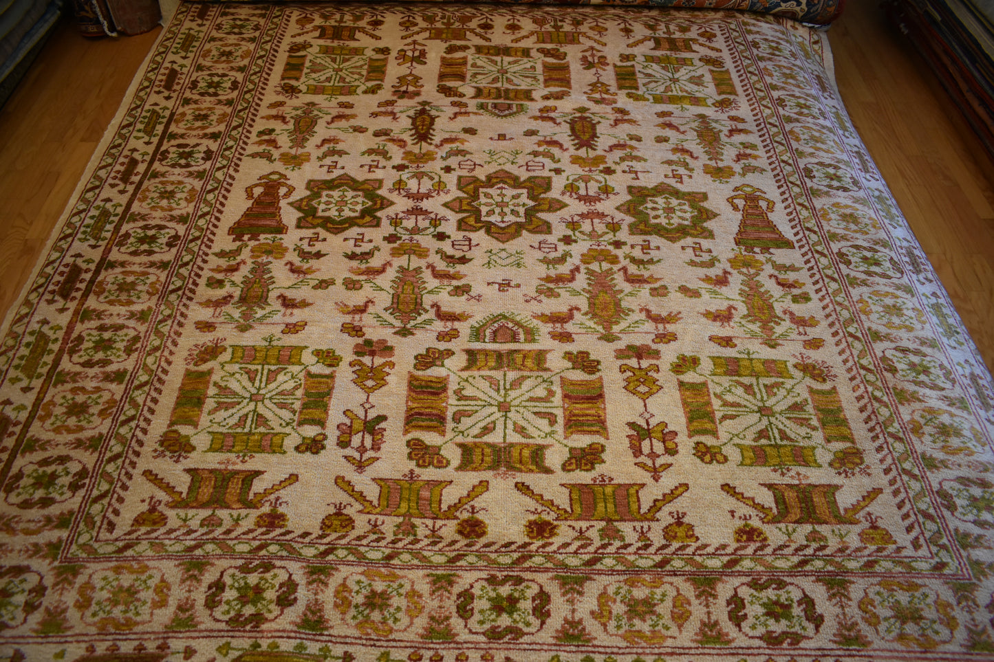 Turkish Oushak - 9.3x10.2 - 007777