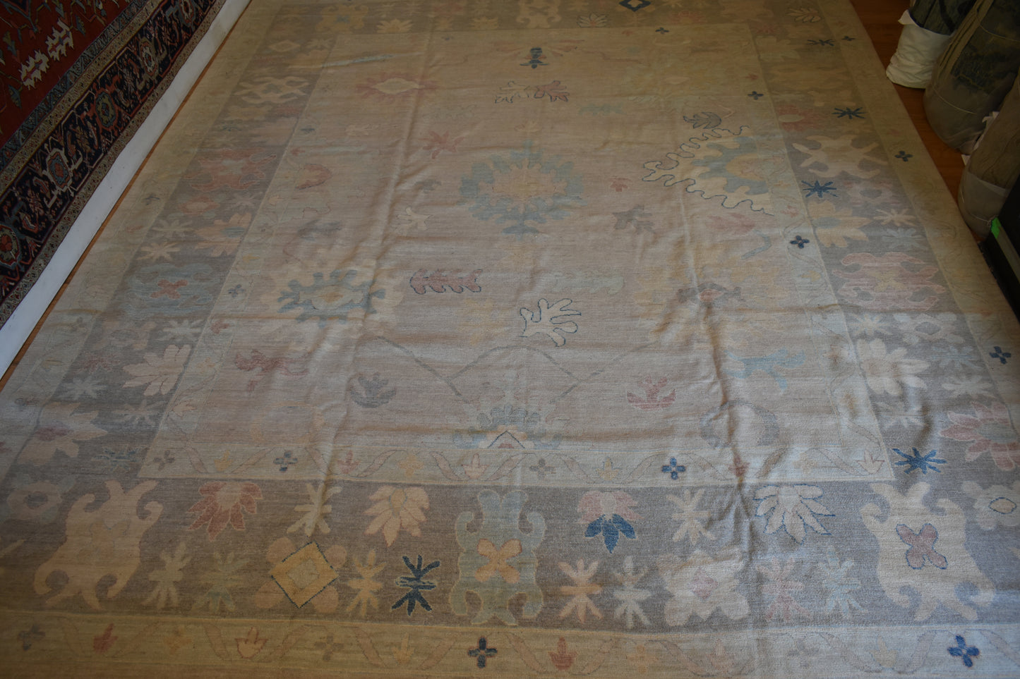 Afghan Oushak - 12.4x14.7 - 1128