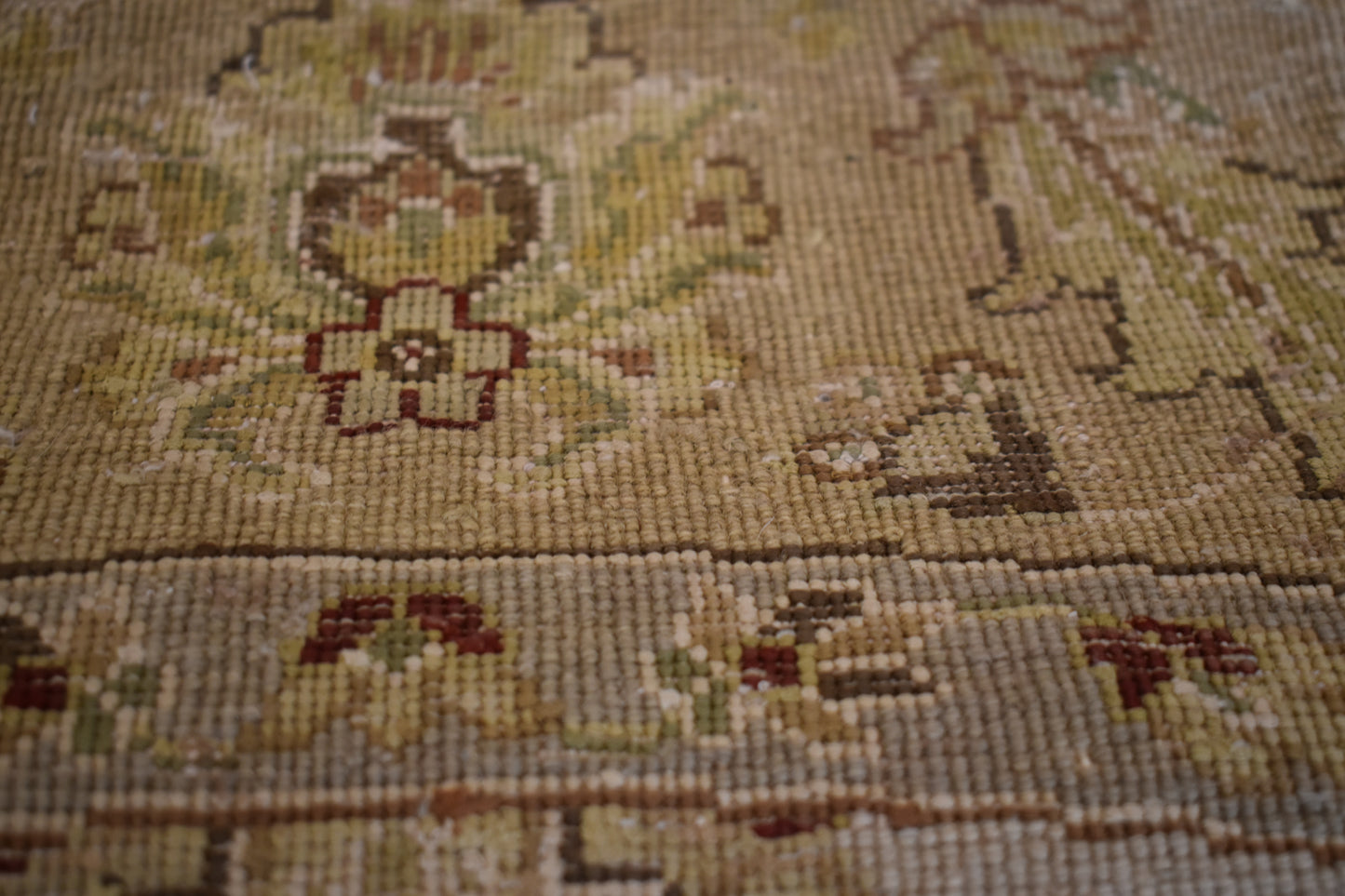 Indian Agra Jaipur W/silk - 5.10x5.11 - 68266