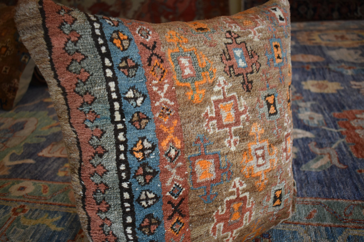 Persian Kurdish Pillow - 20"x22"