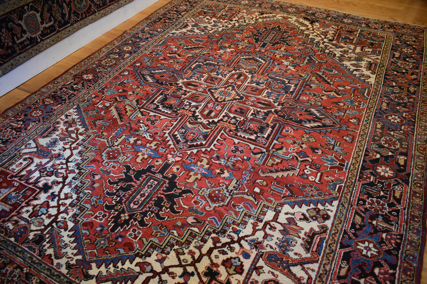 Persian Heriz - 8.1x11.2 - 119617