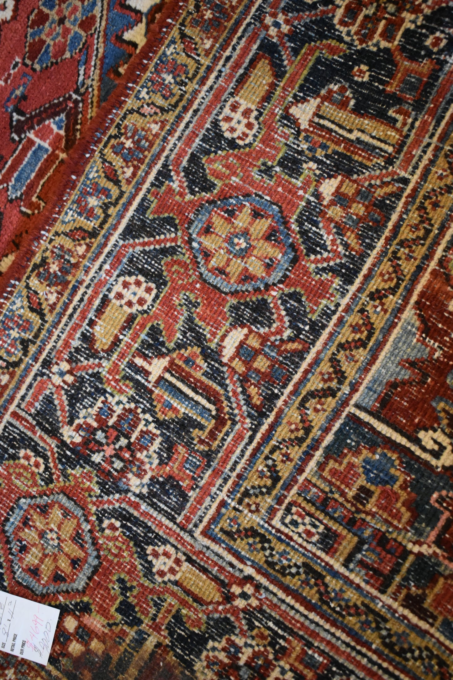 Persian Heriz - 8.1x11.2 - 119617