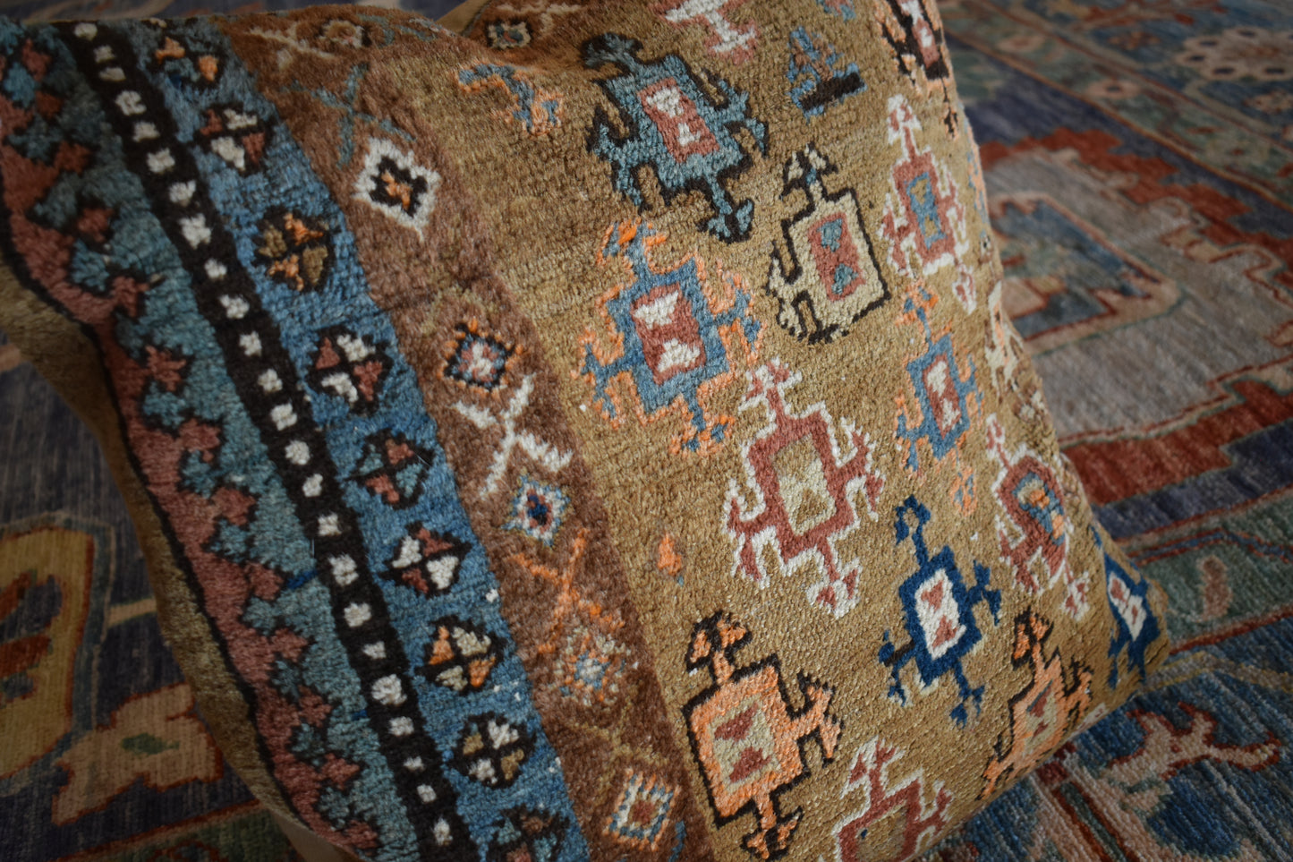 Persian Kurdish Pillow - 20"x22"