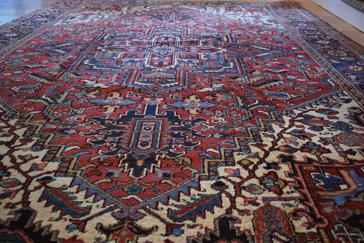 Persian Heriz - 8.1x11.2 - 119617