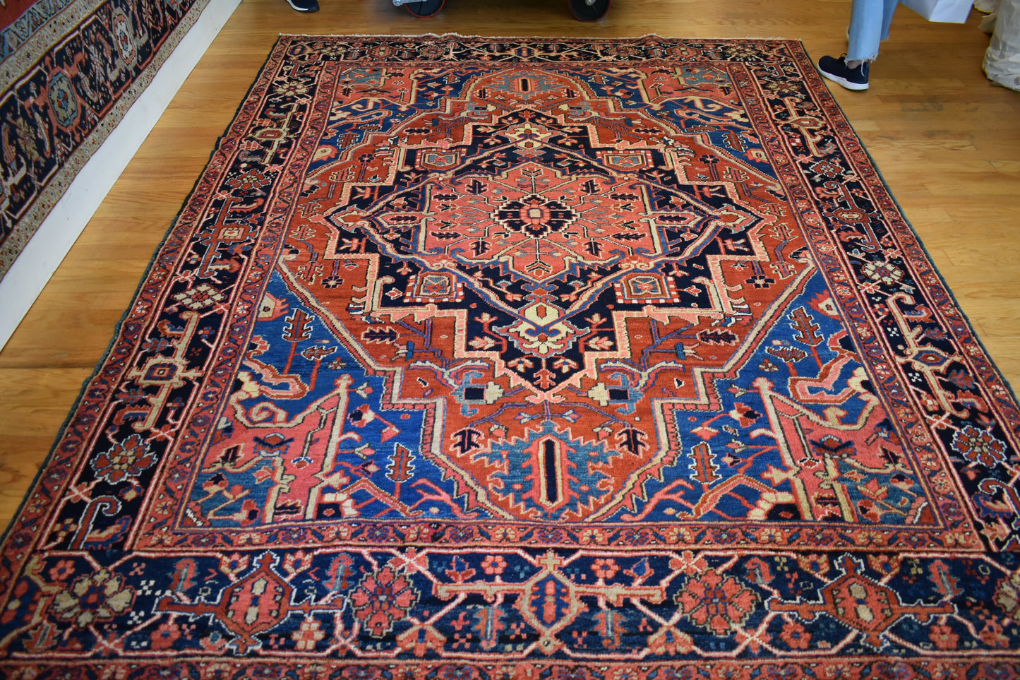 Persian Heriz - 7.6x9.8 - 5003
