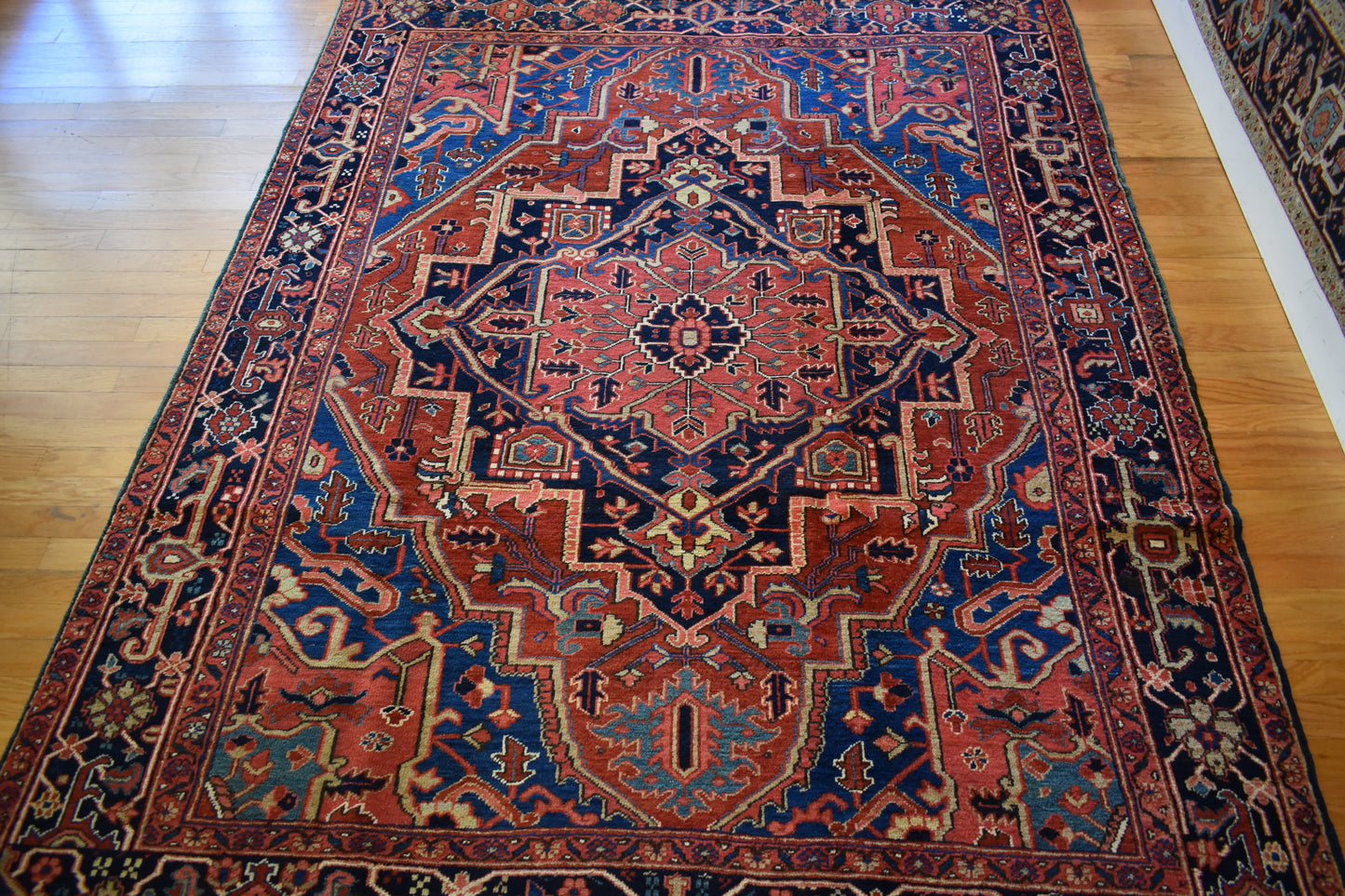 Persian Heriz - 7.6x9.8 - 5003