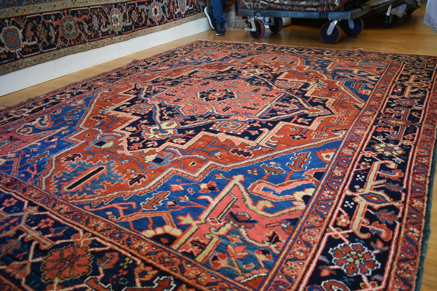 Persian Heriz - 7.6x9.8 - 5003