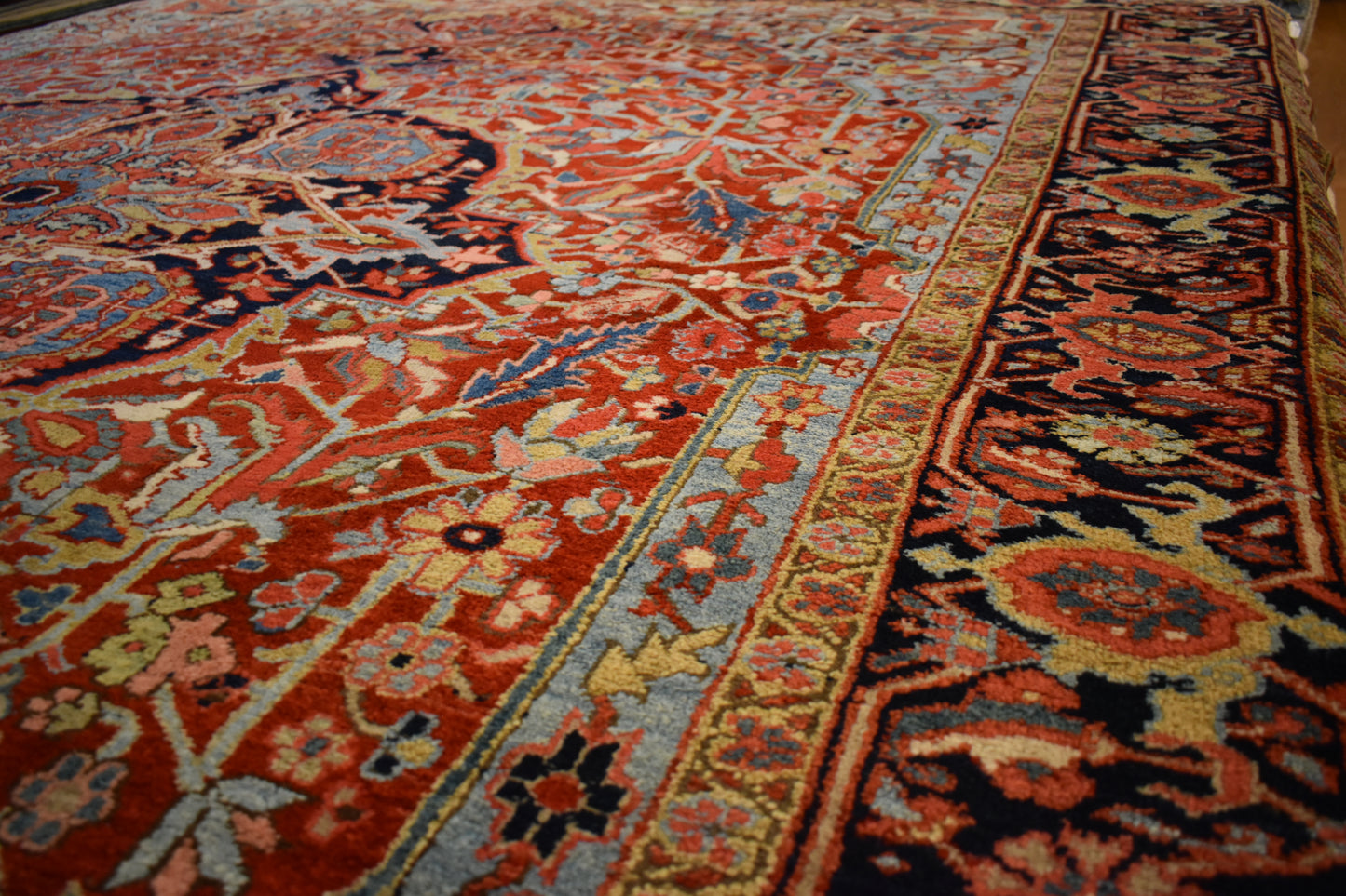 Persian Heriz - 9.2x12.4 - 17943