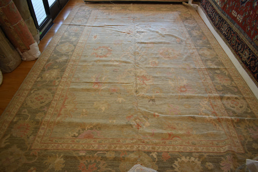 Pakistan Oushak - 11.8x18.0 - 289/394