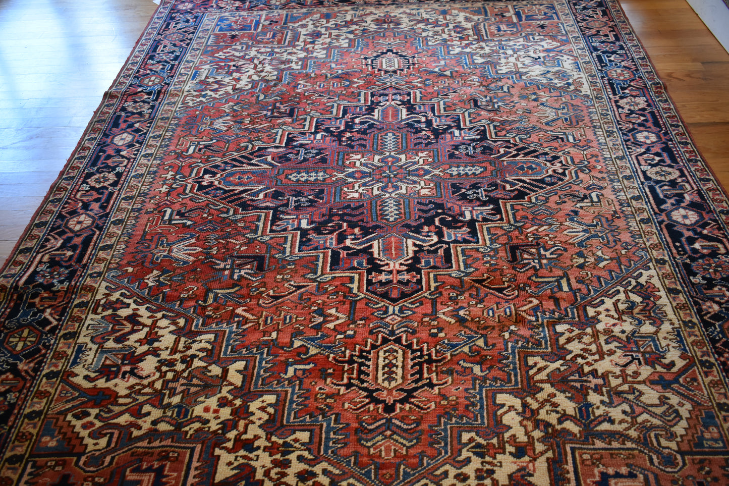 Persian Heriz - 7.5x11.0 - 9694