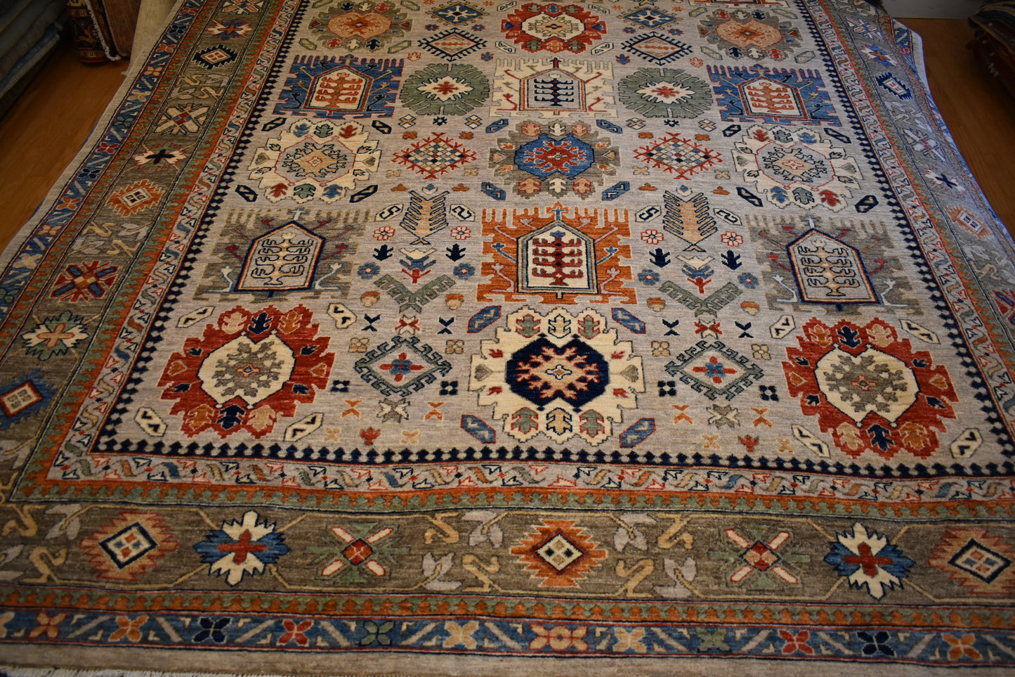 Afghan Oushak - 9x12.2 - 72675