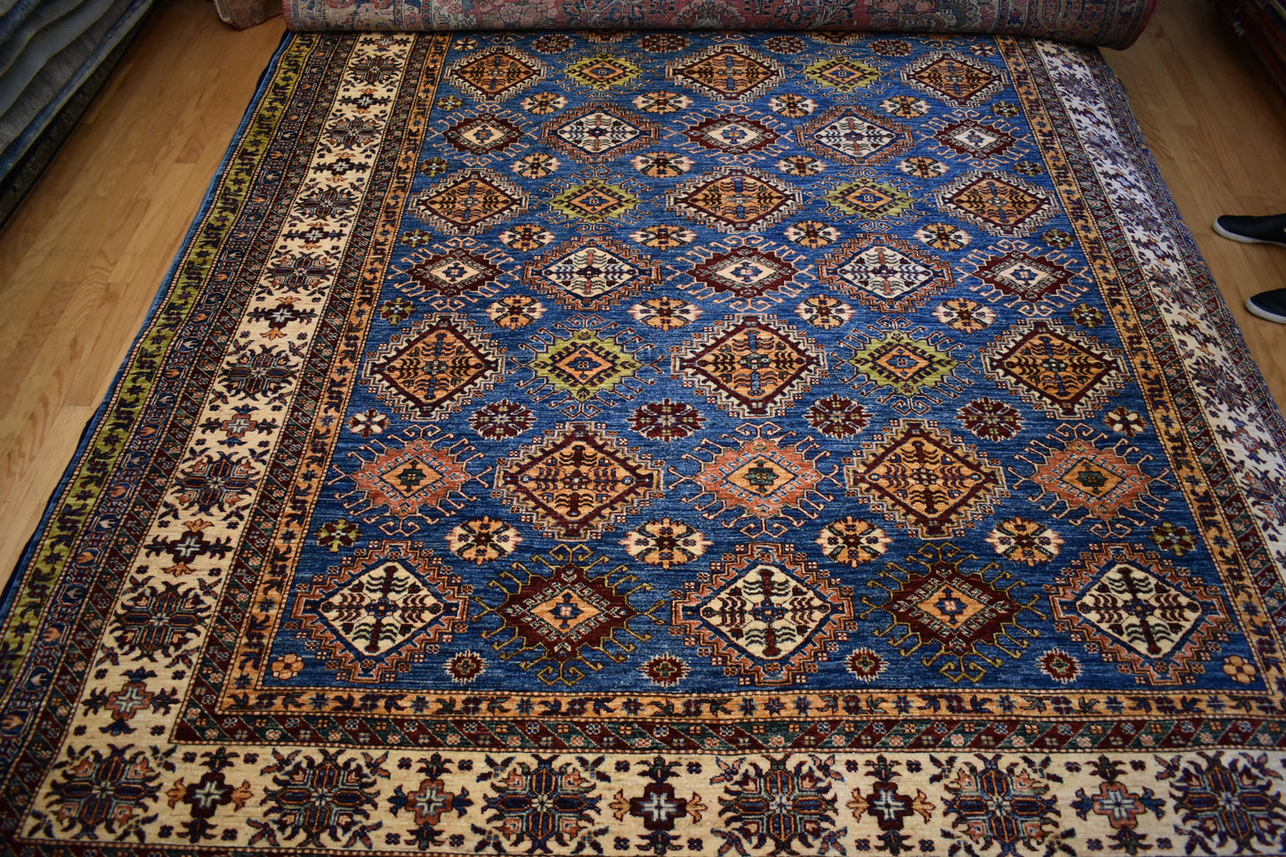 Afghan Kazak - 9.3x12.1 - 137982