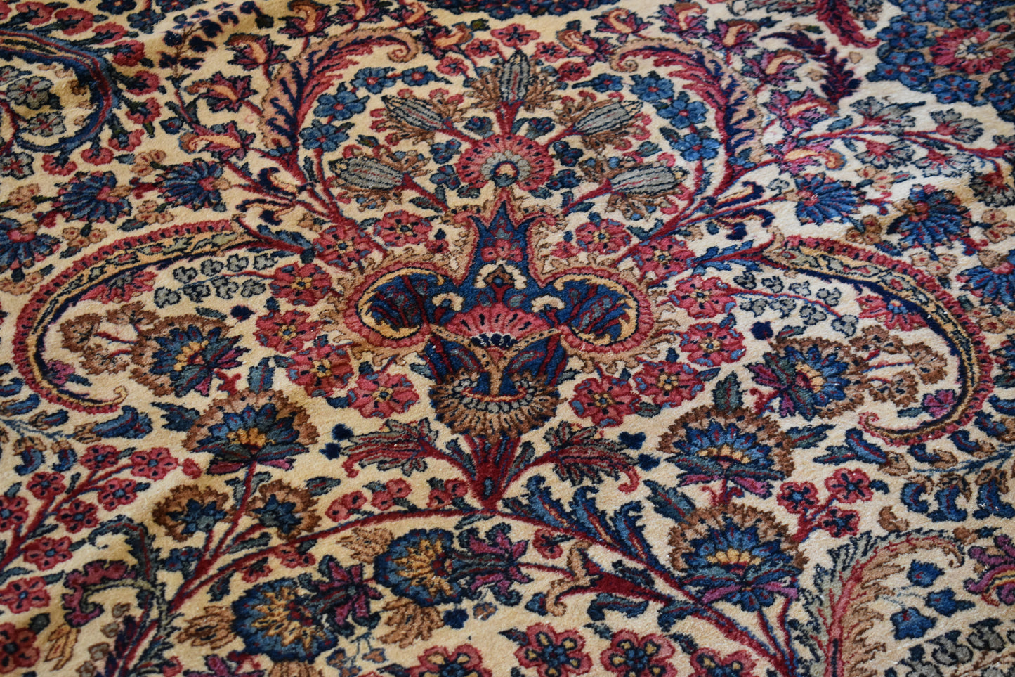 Persian Kerman Lavar - 11.9x21.7 - 441692