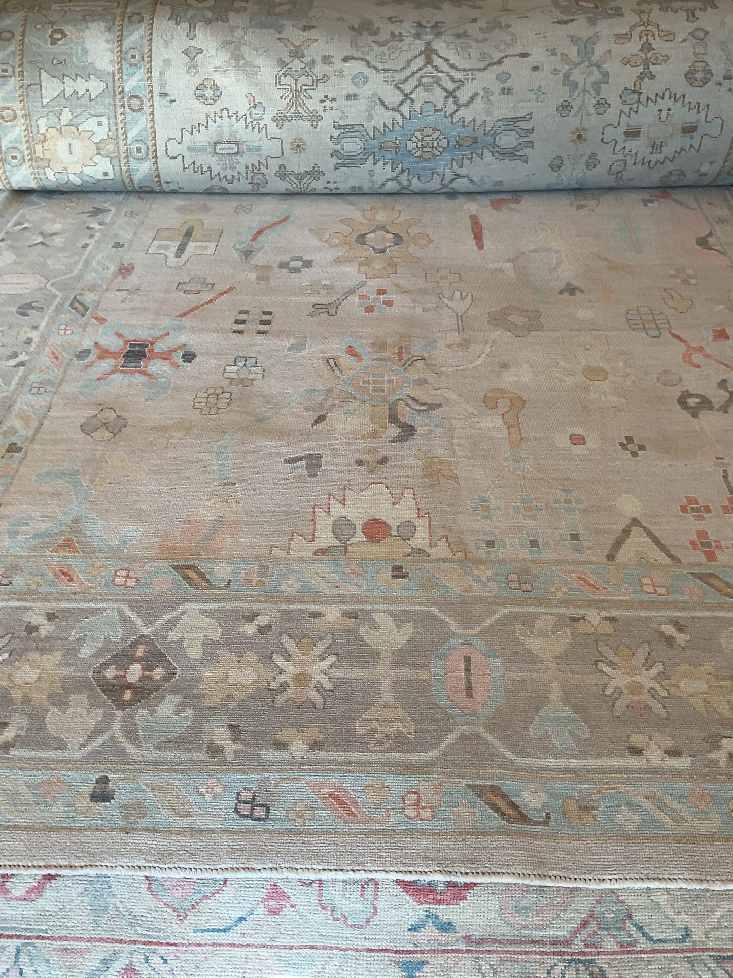 Afghan Oushak - 10.5x13.9 - 114100