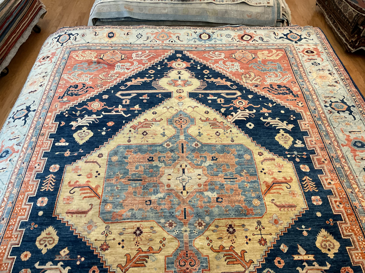 Afghan Serapi - 9.2x11.9 - 82609