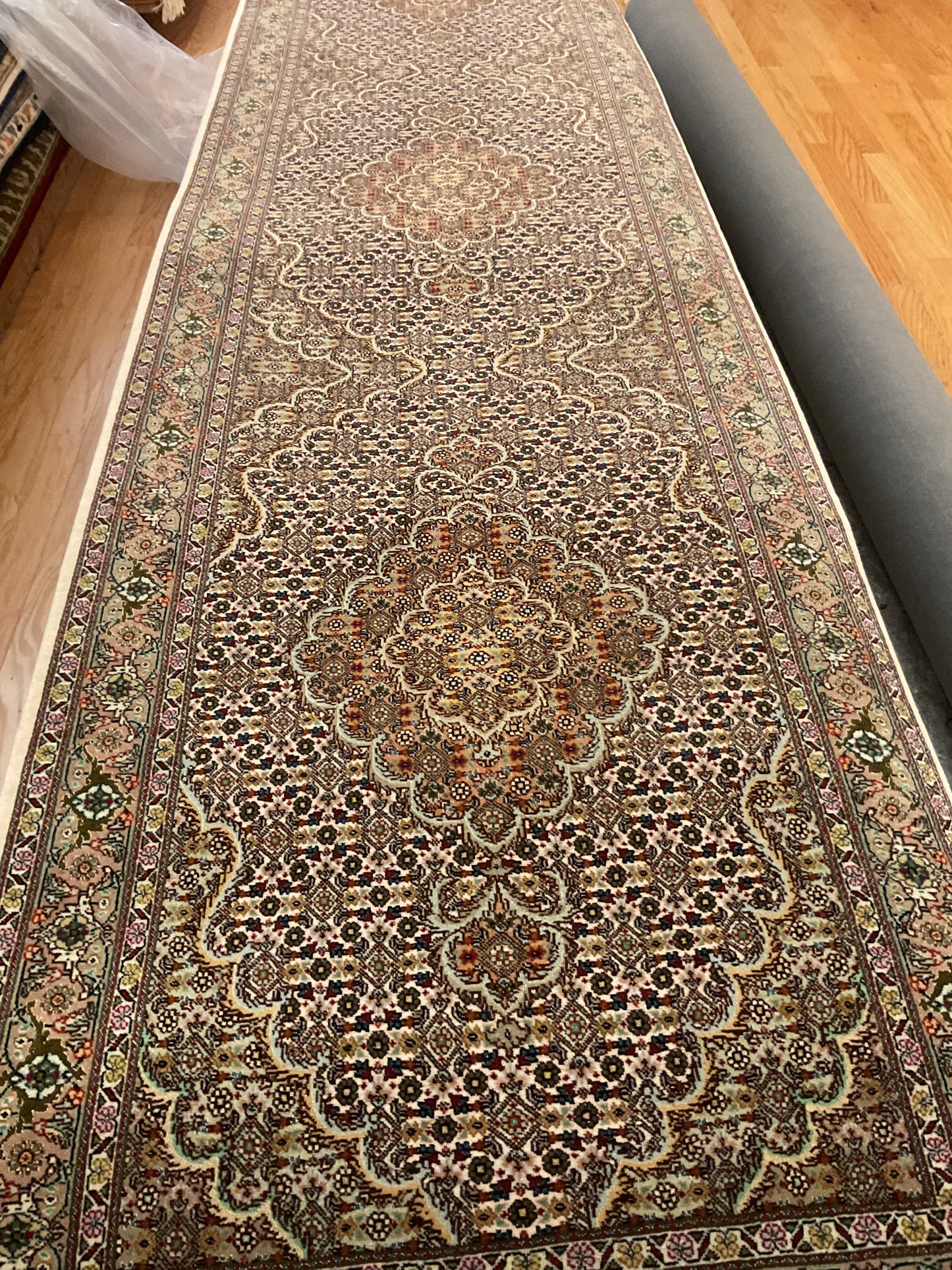 Persian Tabriz W/silk - 2.9x10.5 - AS11446