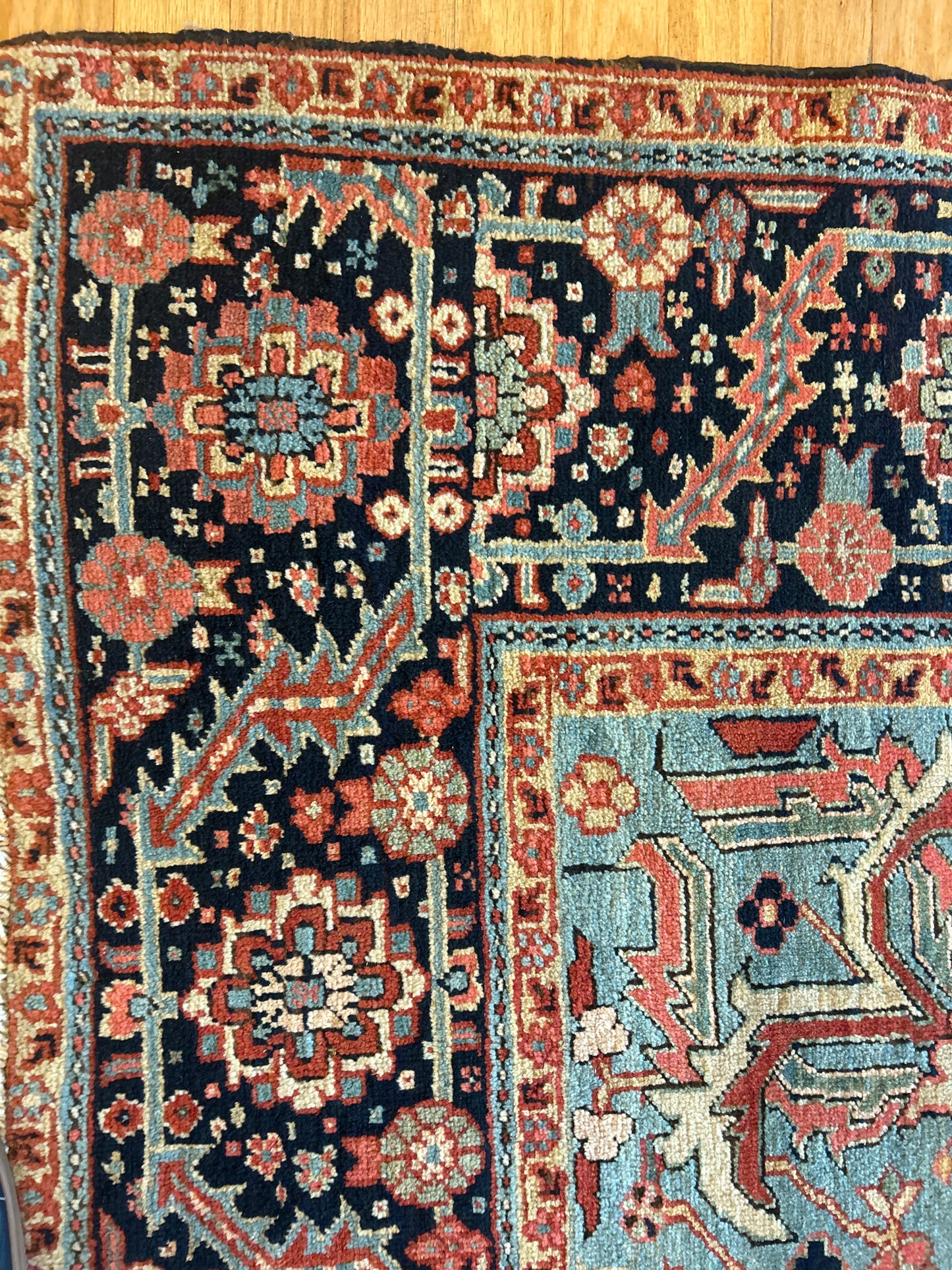 Persian Heriz - 9.5x12.8 - 594773