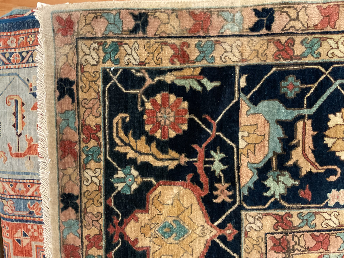 Indian Heriz Serapi - 8.9x11.11 - 5926