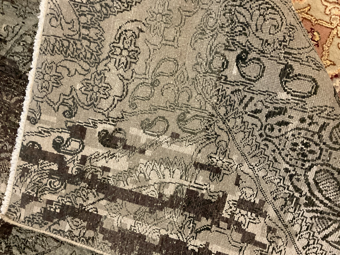 Indian Modern W/art silk - 7.10x10.0 - 293260