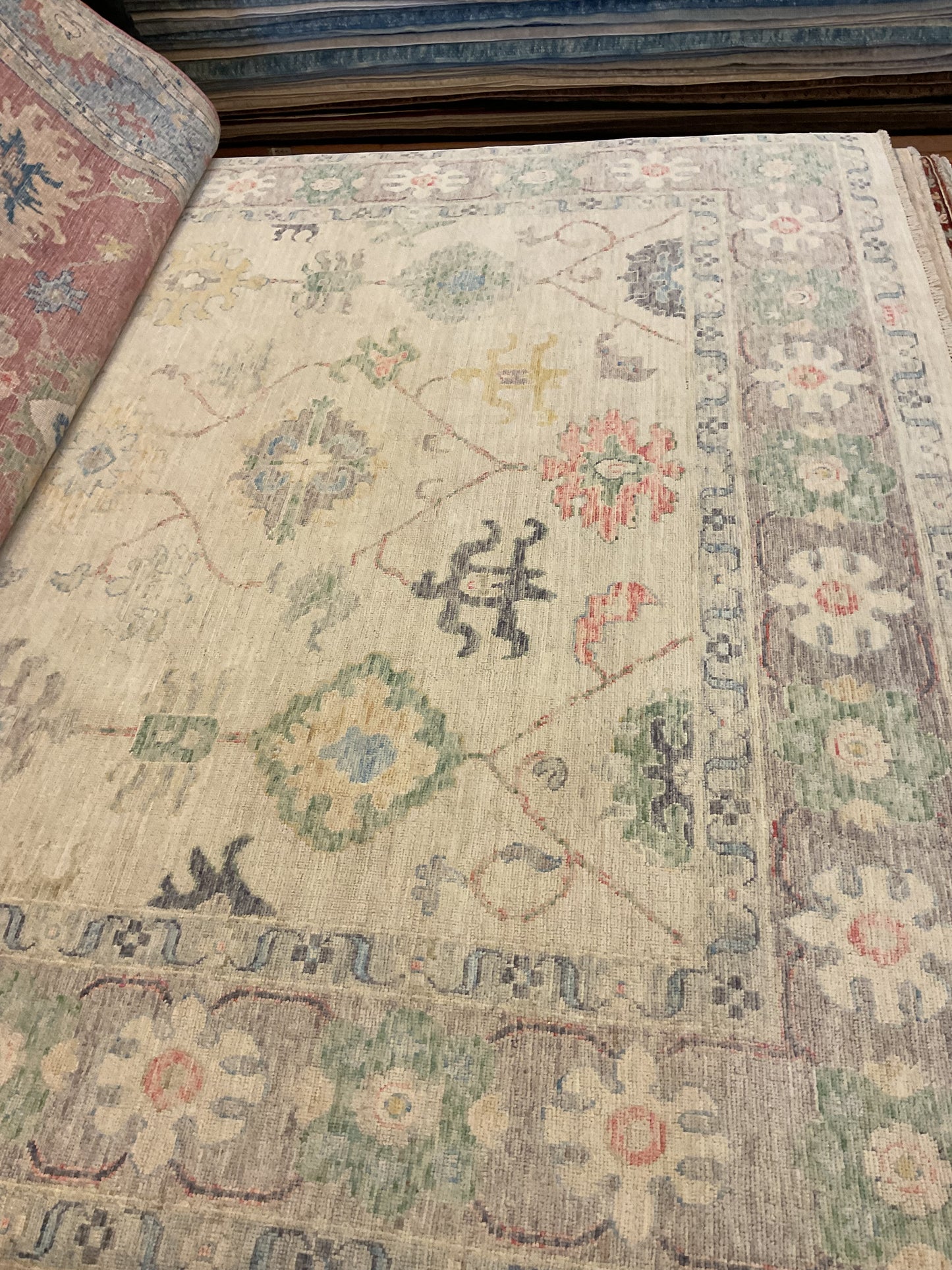 Afghan Oushak - 8.1x9.9 - 102315