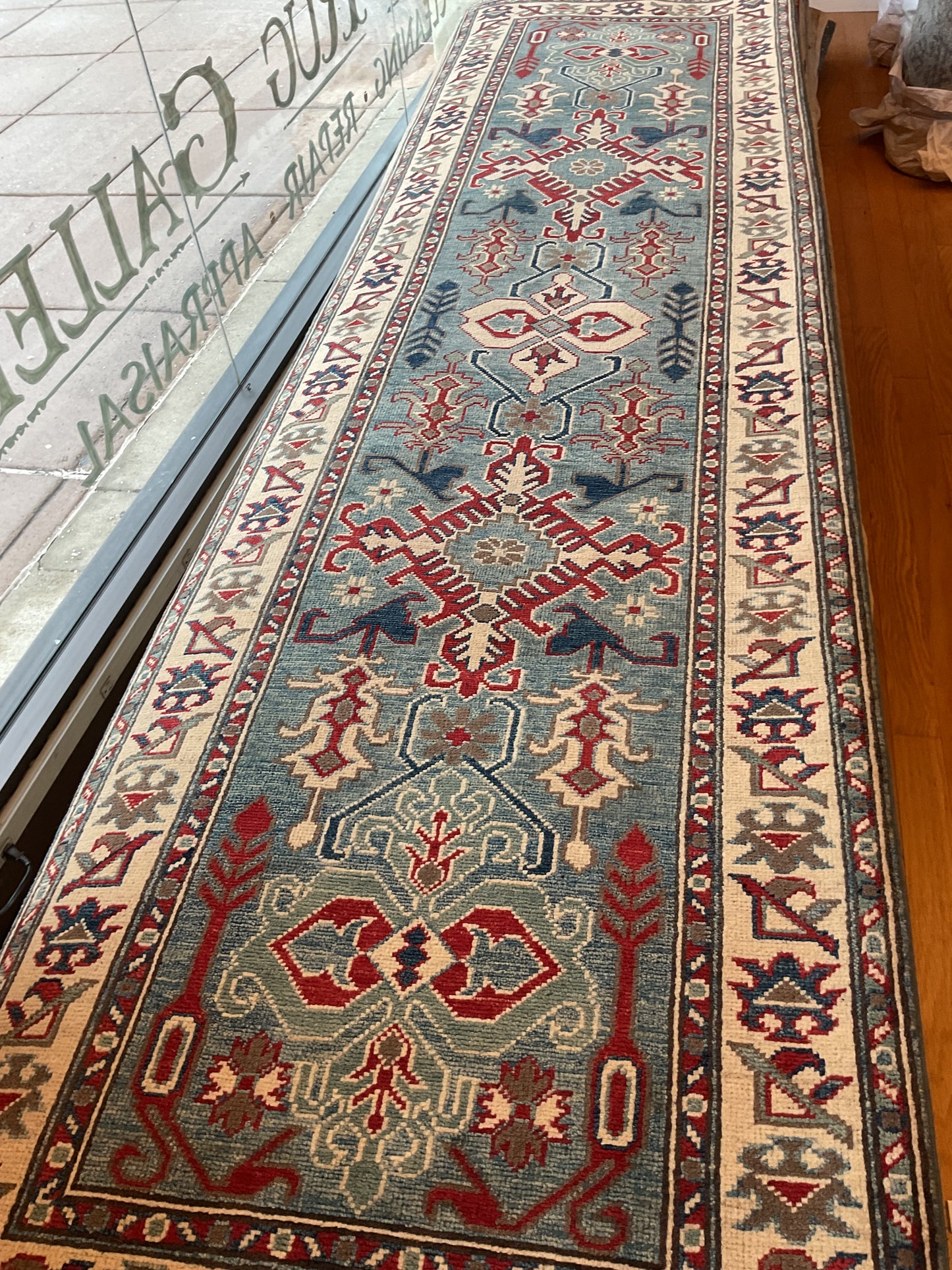 Afghan Kazak - 2.9x9.7 - 1619