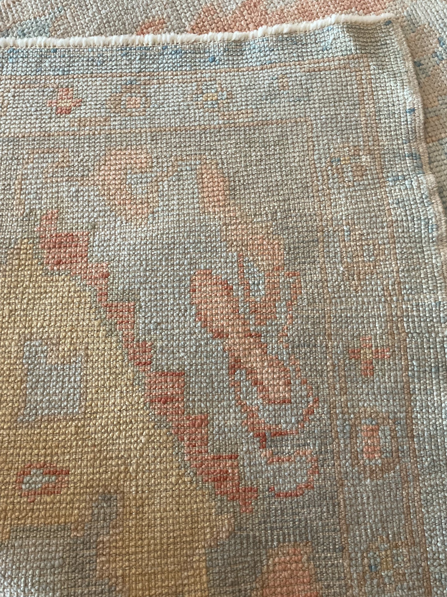 Turkish Oushak - 9.6x12.11 - 6-8