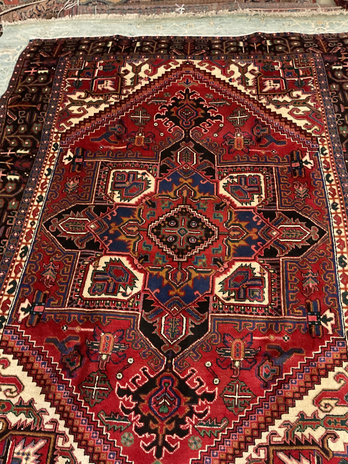 Persian Heriz - 6.10x9.4 - 45198