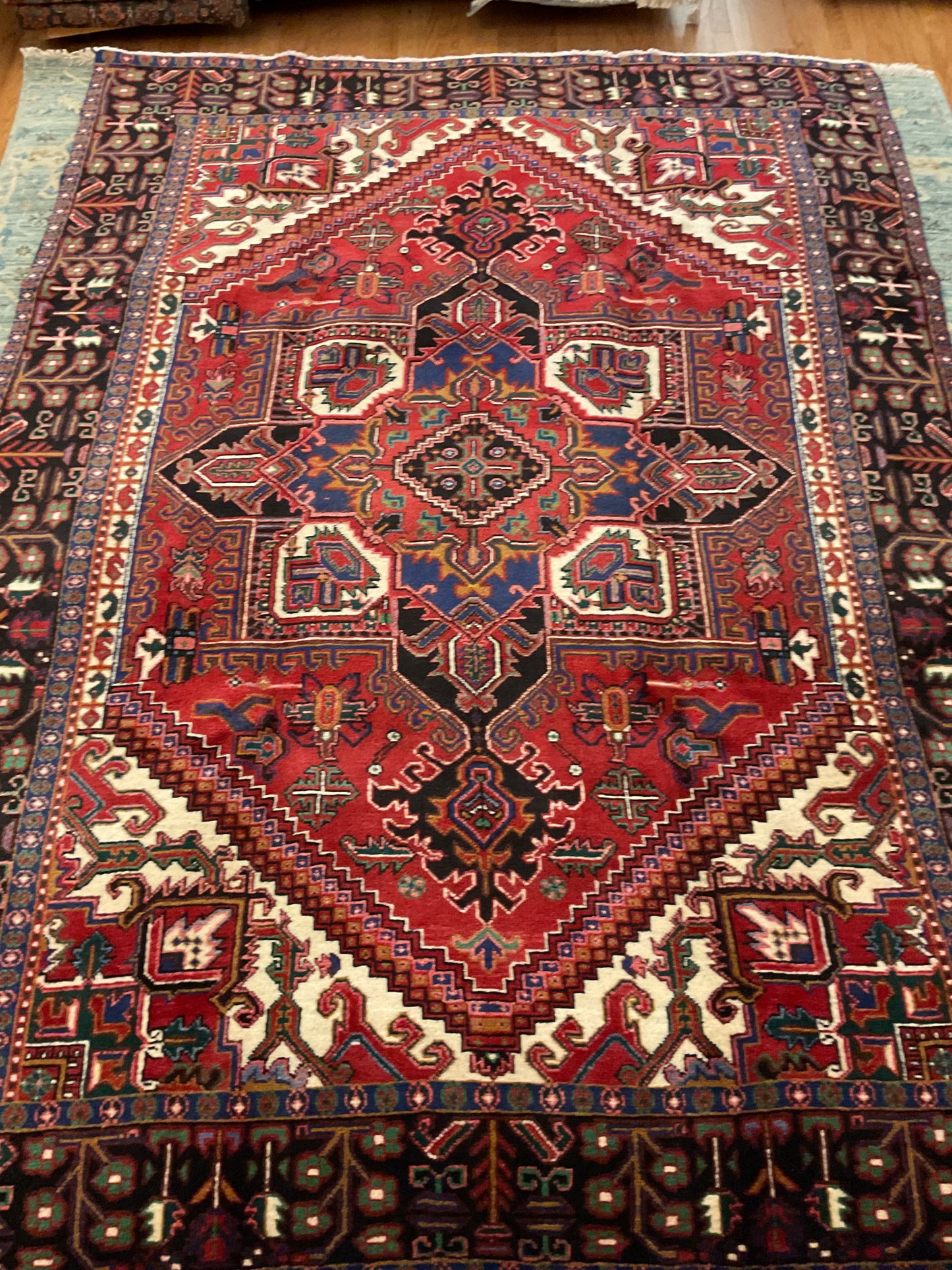 Persian Heriz - 6.10x9.4 - 45198