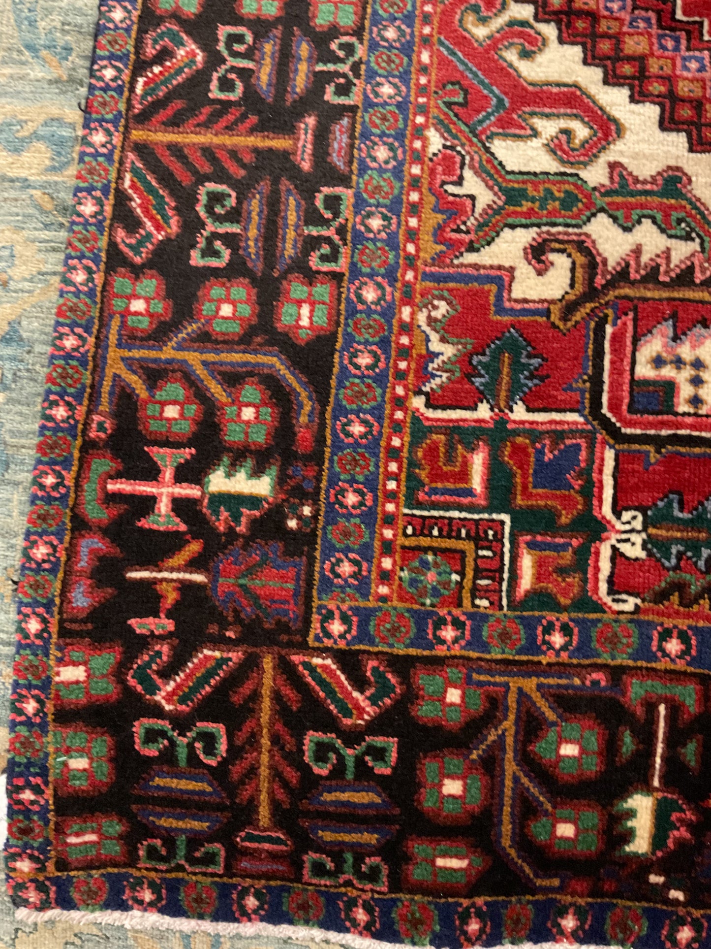 Persian Heriz - 6.10x9.4 - 45198