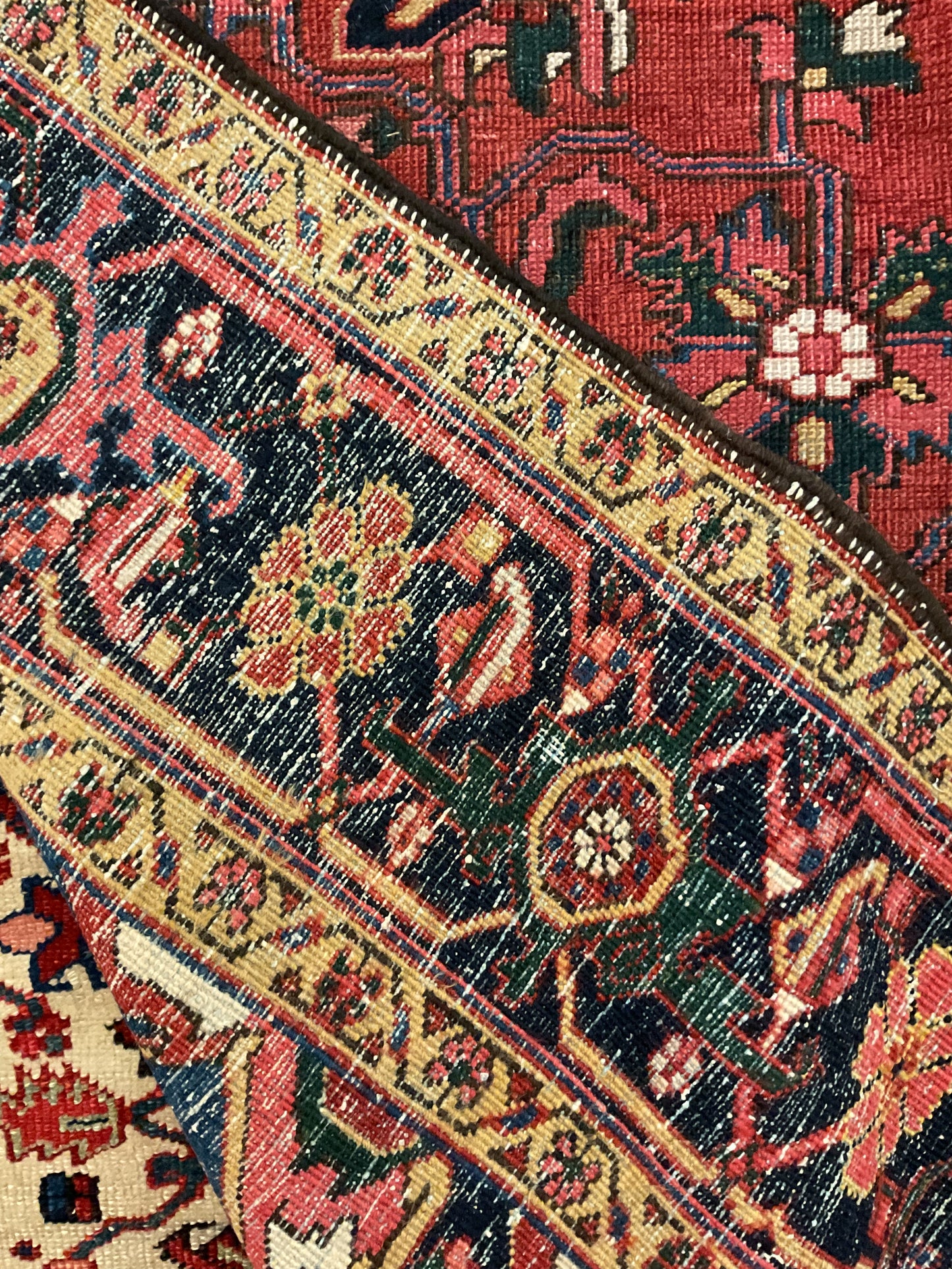 Persian Heriz - 7.11x11.9 - J5759