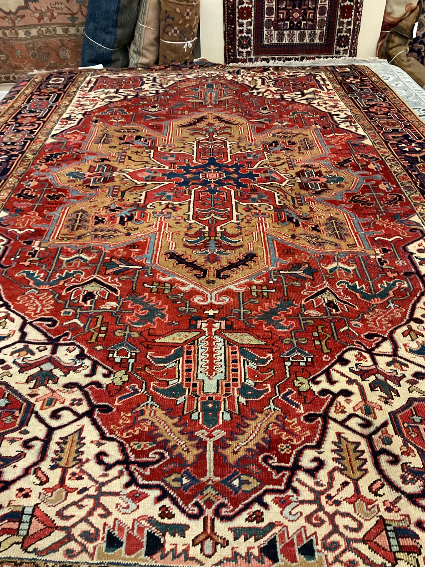 Persian Heriz - 8.0x12.0 - 117431