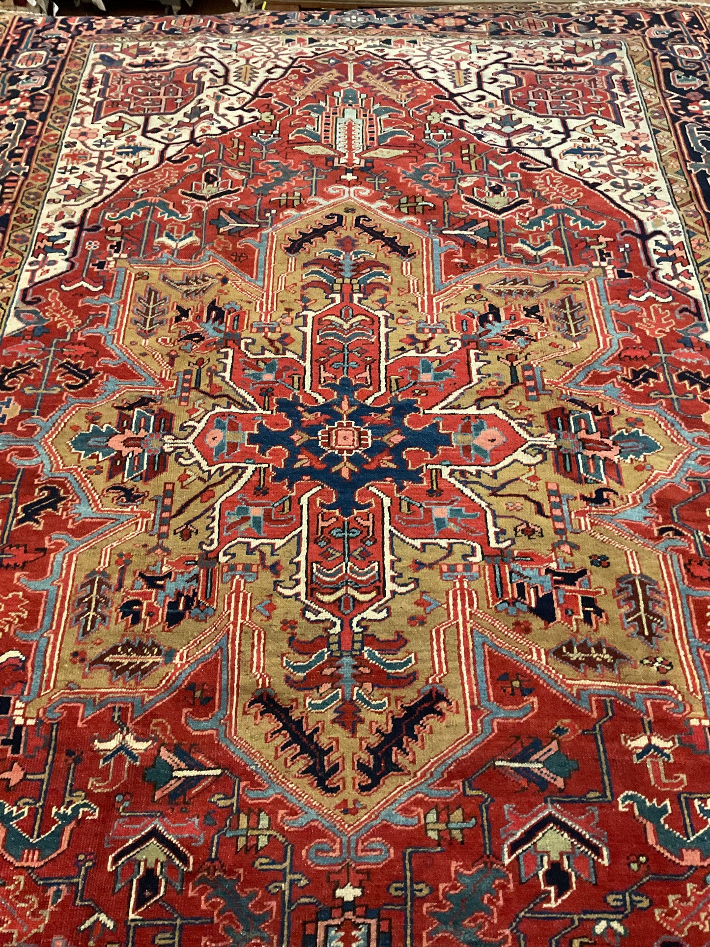 Persian Heriz - 8.0x12.0 - 117431