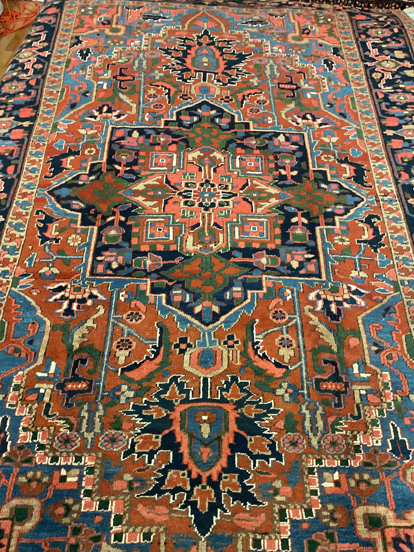 Persian Heriz - 8.1x11.7 - 119530