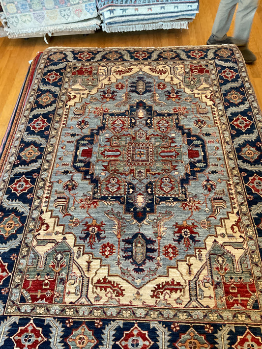 Afghan Heriz - 5.7x7.11 - 4060