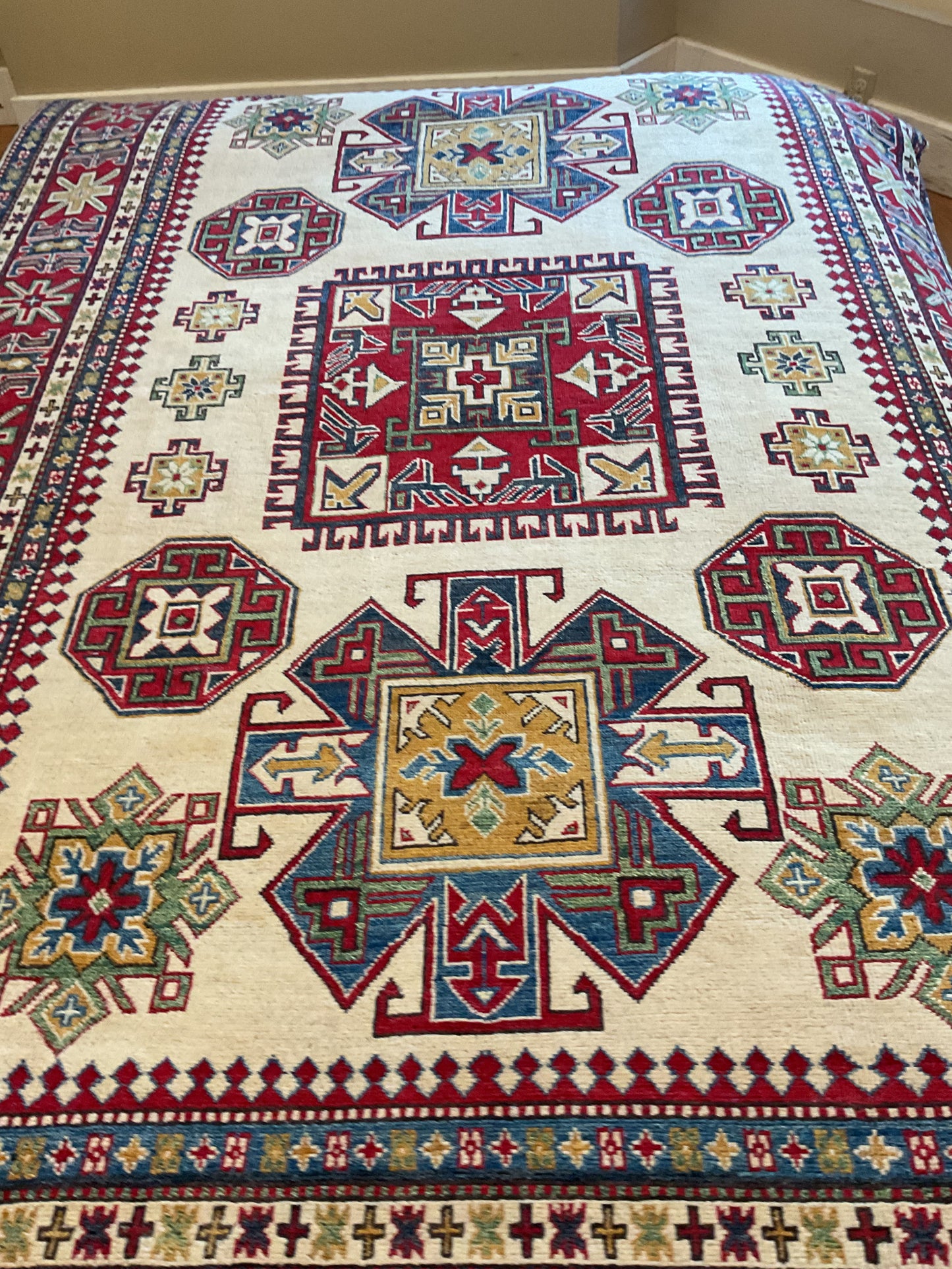Afghan Kazak - 6.4x9.10 - 383