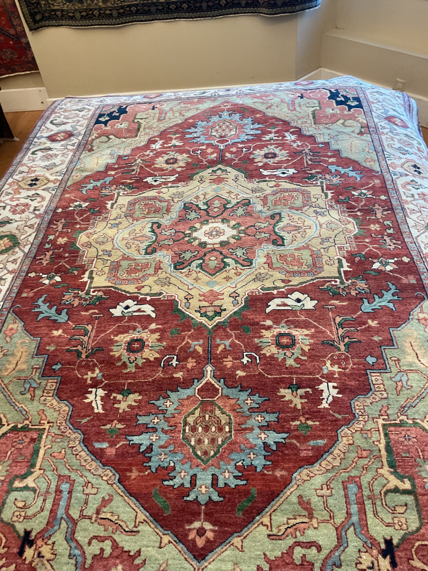 Indian Heriz Serapi - 6.0x8.8 - 136541