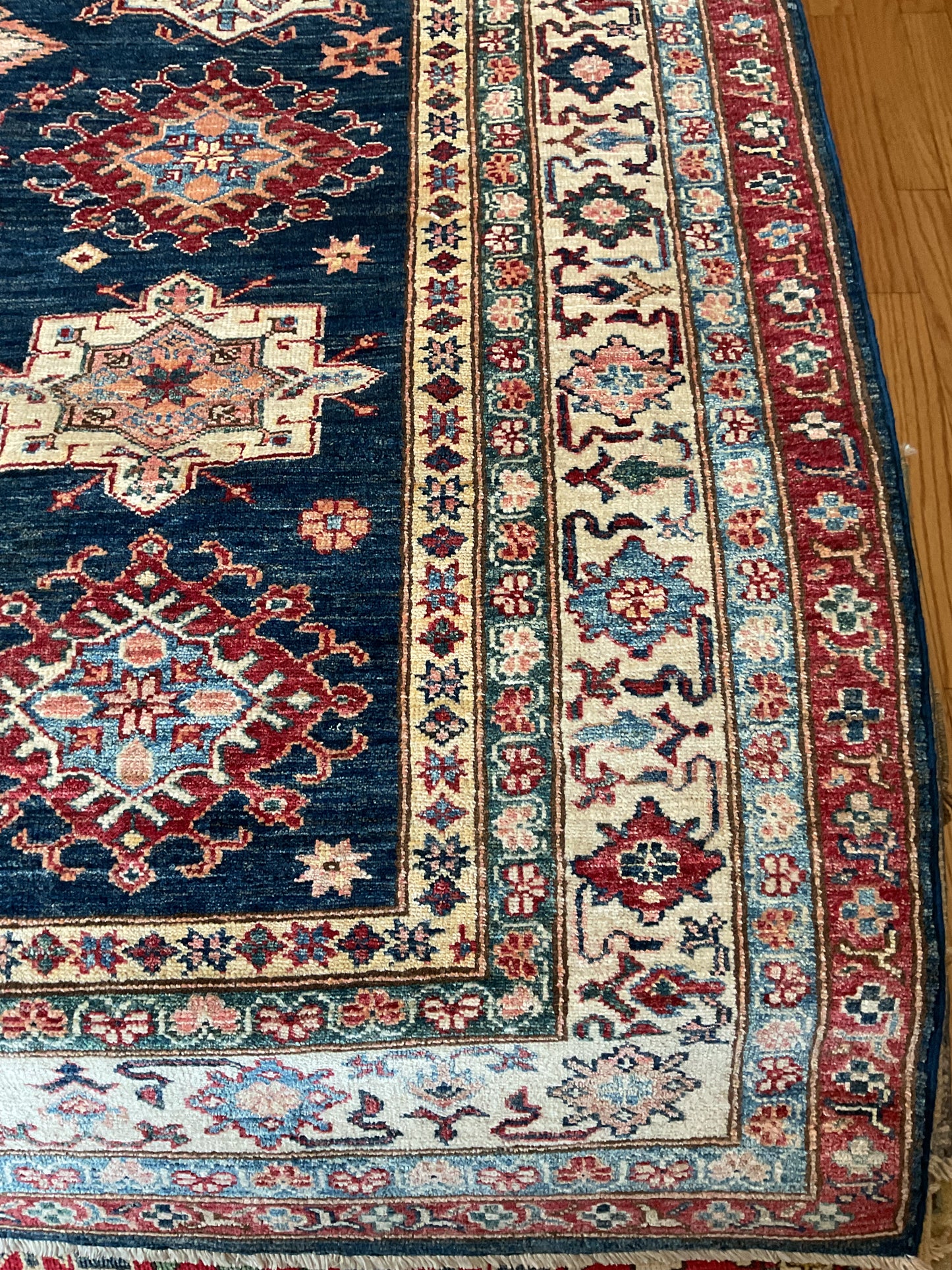 Afghan Kazak - 6.9x9.6 - T449