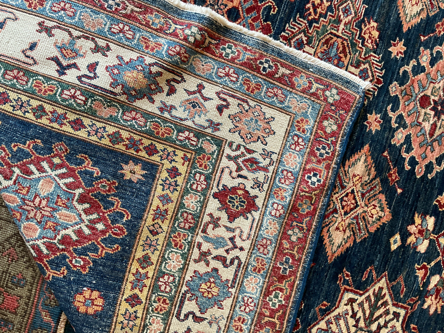 Afghan Kazak - 6.9x9.6 - T449