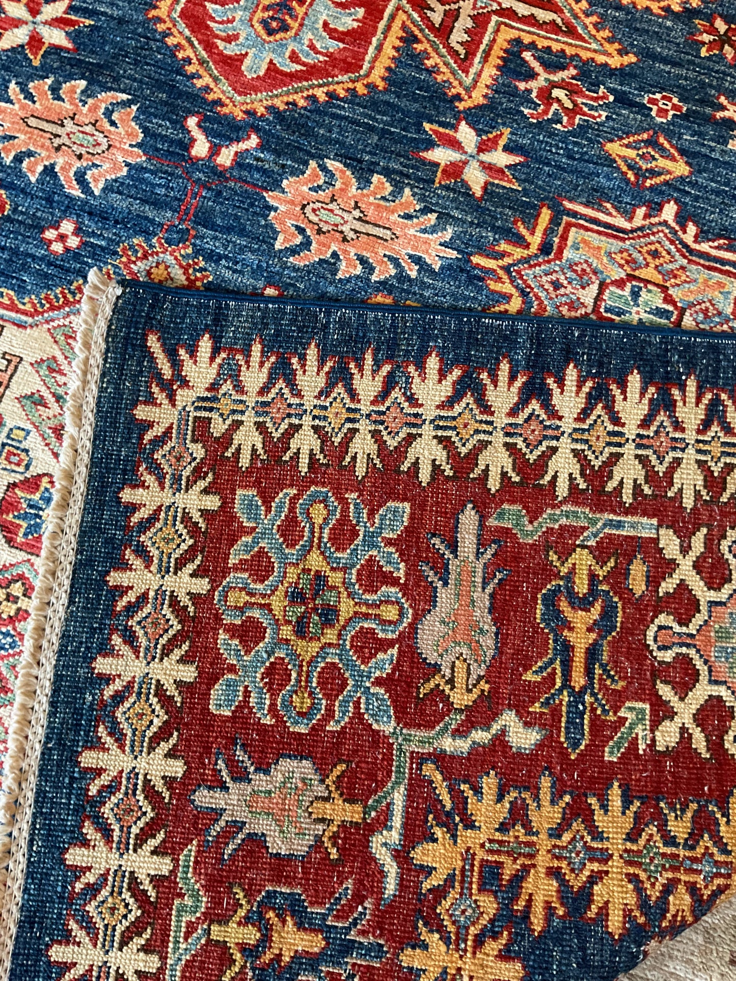 Afghan Kazak - 5.10x7.11 - 353