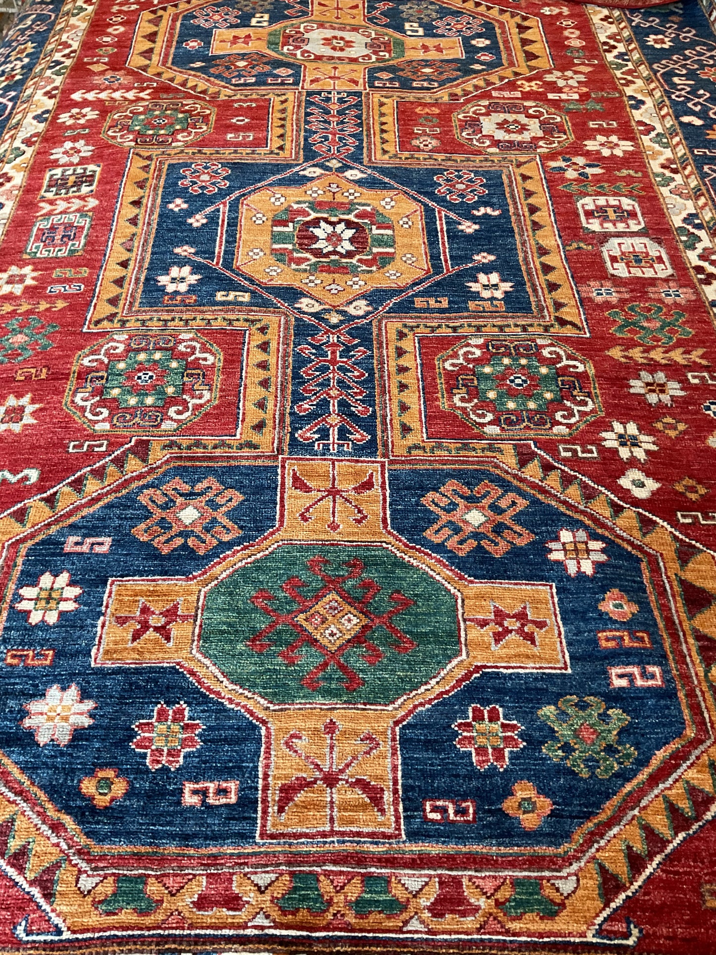 Afghan Kazak - 6.1x9.0 - 3578