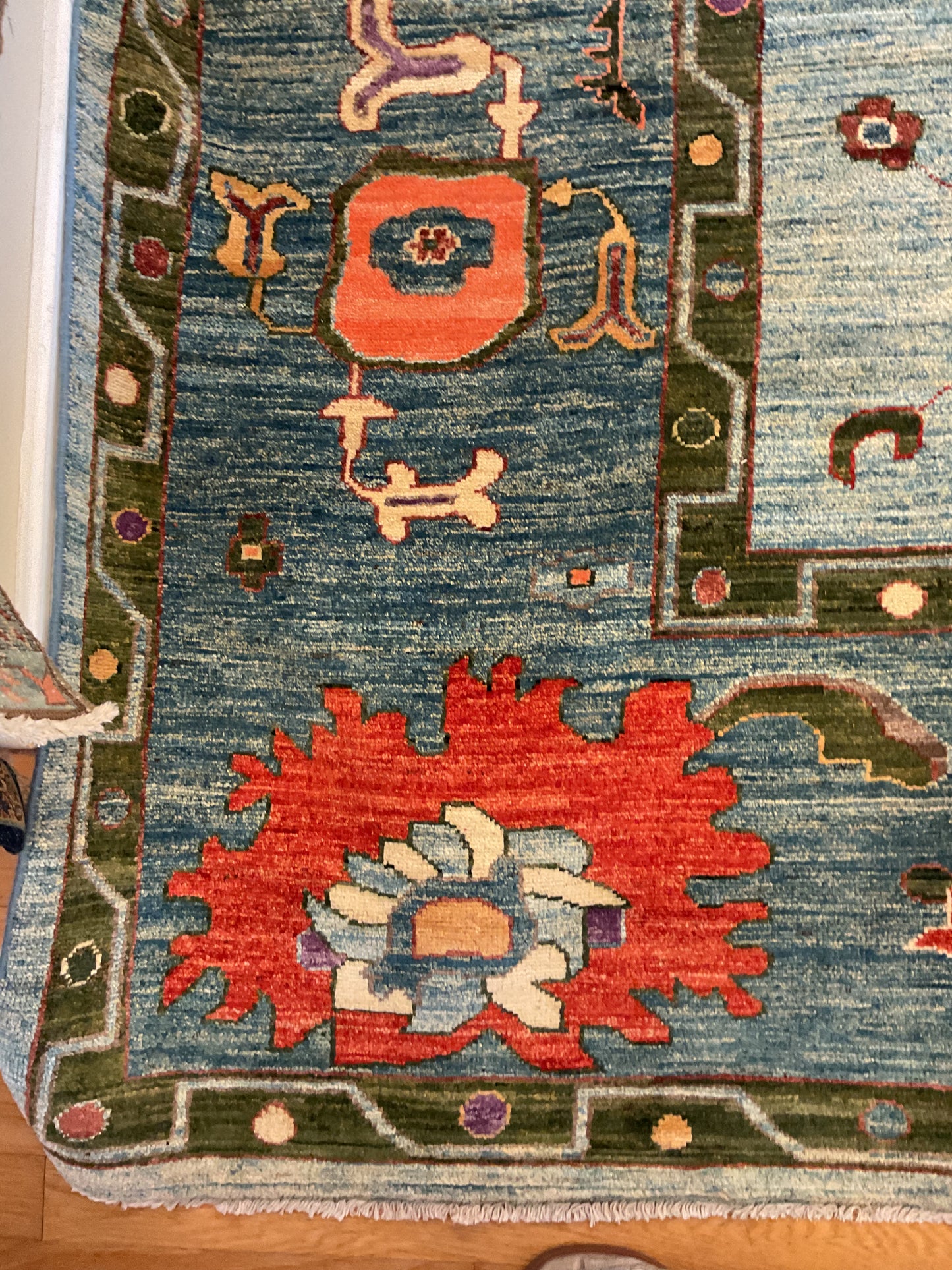 Afghan Oushak - 11.11x15.4 - 95294
