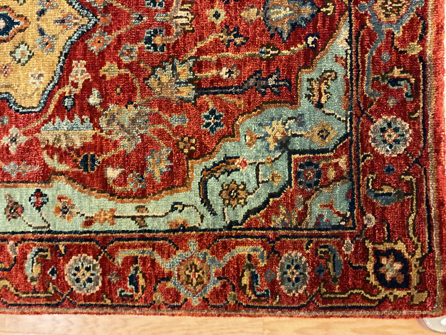 Indian Heriz Serapi - 2.7x14.0 - 113970
